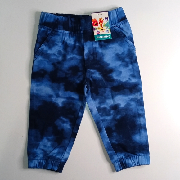 Garanimals Baby Boy Tye Dye Print Canvas Jogger Pants - !Rare Find! - Picture 2 of 6